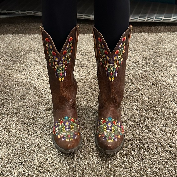 Sora multi color Old Gringo boots - Picture 3 of 4